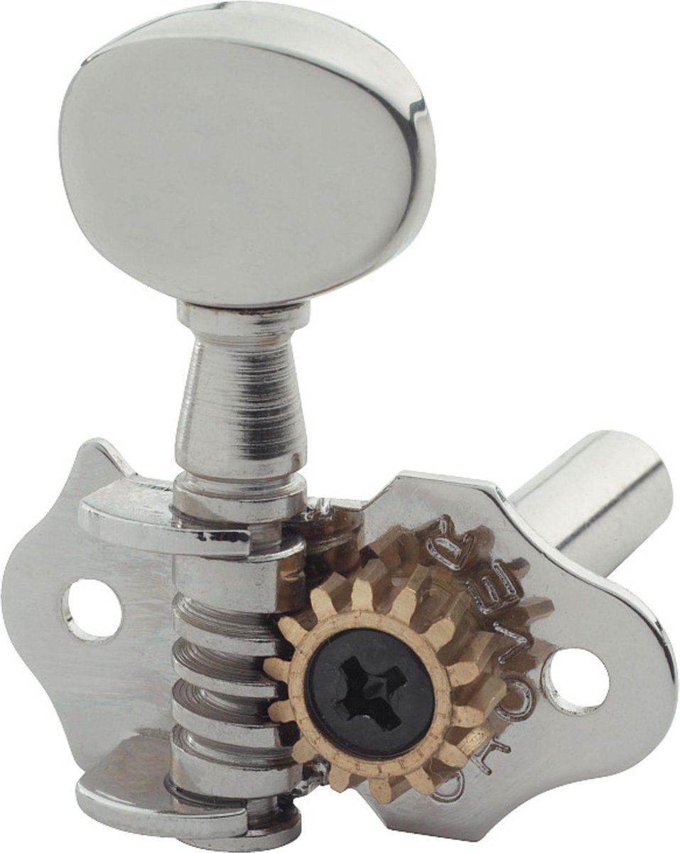 Grover H98N Sta-Tite Nickel - Stemmechaniek voor gitaar