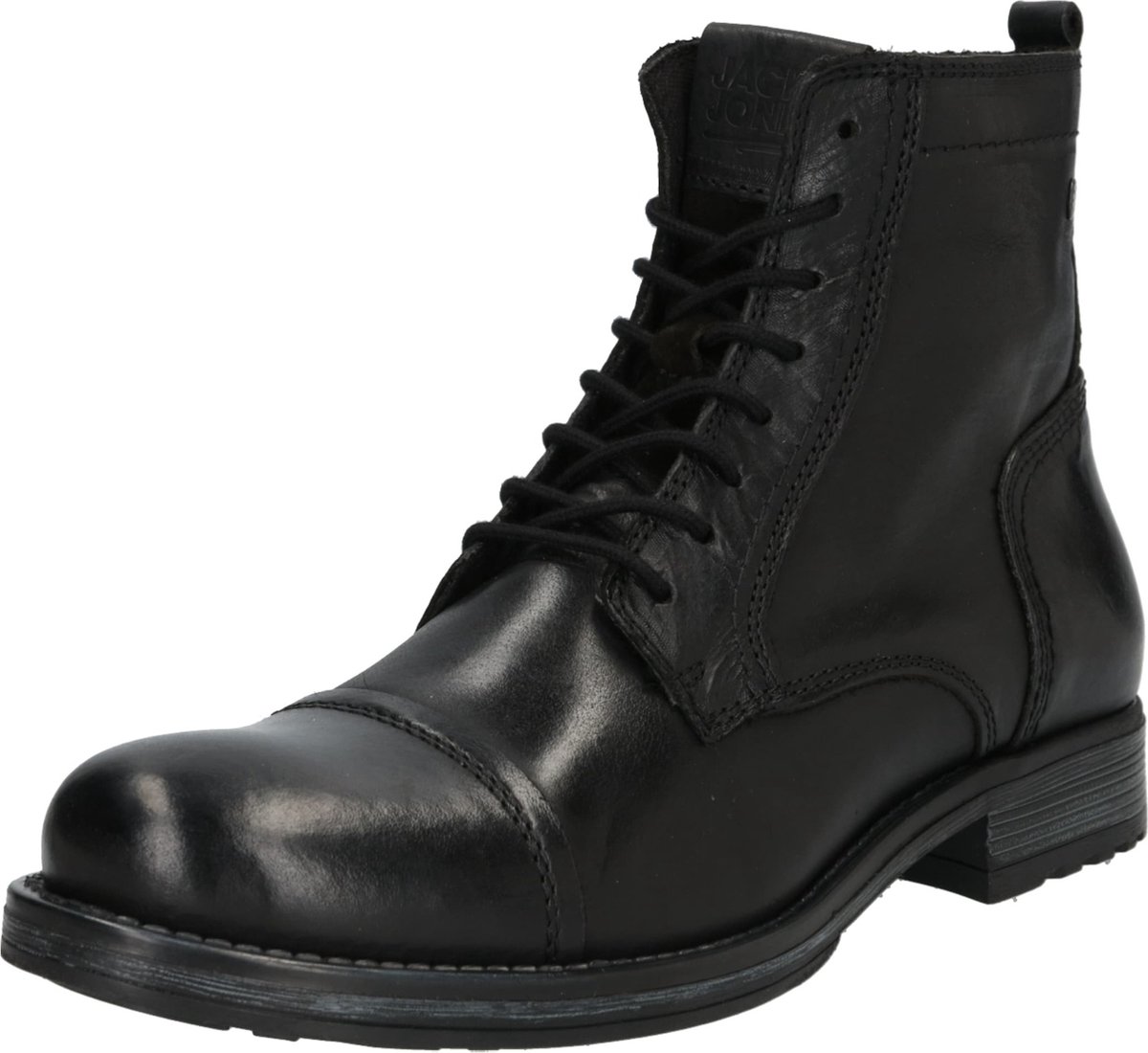 JACK&JONES JFWRUSSEL LEATHER ANTHRACITE 19 LN Heren Laarzen - Maat 46