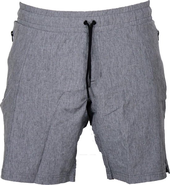 bol.com | Trendy Casual korte broek melage grijs S