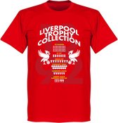 Liverpool Trophy Collection T-shirt - Rood - 3XL