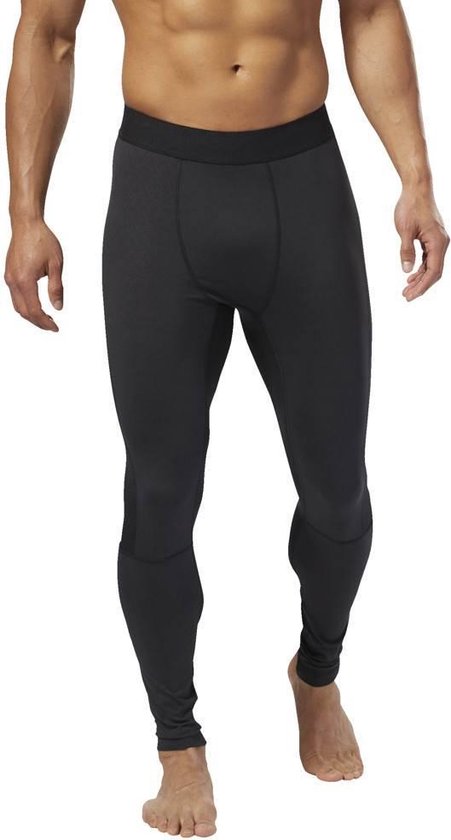 Reebok Thermowarm Compressielegging Heren Zwart | bol.com