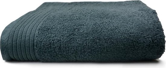 The One Voordeel Handdoeken DeLuxe Antraciet 5 stuks 50x100cm