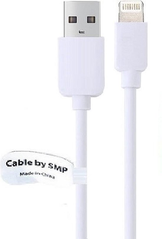 Ochtend trainer vooroordeel 2 m Oplaadkabel. USB kabel snoer. Oplaadsnoer voor snelladen. Past ook op  Apple.... | bol.com