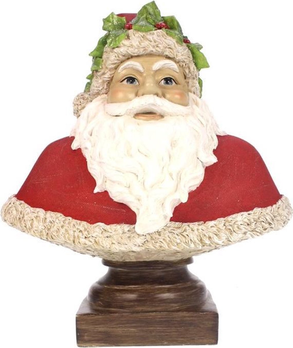 Buste / Borstbeeld Kerstman l 29x17x31xcm | Meander