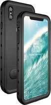 GadgetBay Waterproof IP68 iPhone XS Max case - Zwart Waterdicht