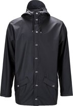 Rains Regenjassen Glossy Jacket Zwart Maat:S/M