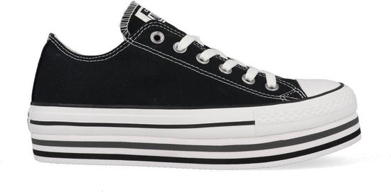 Converse All Stars Platform Layer 563970C Zwart-35 | bol.com
