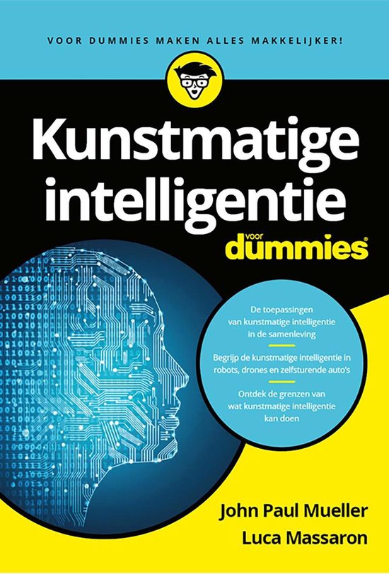 Boek cover Kunstmatige Intelligentie voor Dummies van John Paul Mueller