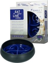 eat slow live longer tumble feed grijs