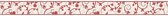 MODERNE BLOEMETJES BEHANGRAND - Rood Wit  - AS Creation Only Borders