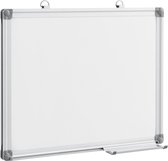 Whiteboard magnetisch magneetbord met lijst 45x35 cm