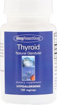 Thyroid Natural Glandular 100 Vegetarian Capsules - Allergy Research Group