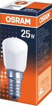 OSRAM Special Koelkastlamp / Afzuigkap Lamp Gloeilamp T26 - 25W E14 Warm Wit 2700K | Dimbaar