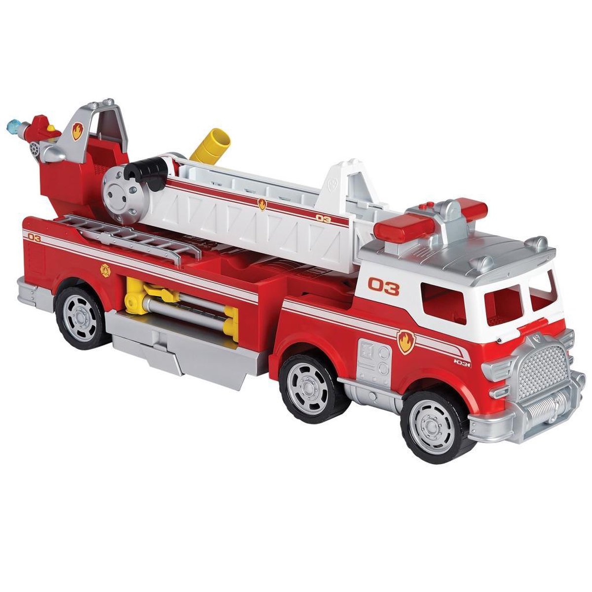 soort Knikken iets PAW Patrol Ultimate Rescue - Marshall - Brandweerwagen - Speelgoedvoertuig  met actiefiguur | bol.com