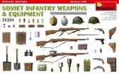 Miniart - Soviet Infantry En Weapons Equipment S.e. - Min35304 - modelbouwsets, hobbybouwspeelgoed voor kinderen, modelverf en accessoires