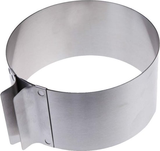 Roestvrijstaal ronde verstelbaar 612 inch bakken cake versieren tool