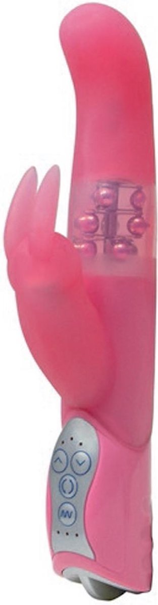 Goedkoopste Sweet Smile – ‘Pearly Bunny’ Bunny Vibrator met Inwendige Parels voor Optimale Sensatie - Roze