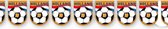 Folat - Vlaggenlijn - Voetbal - Oranje slingers - 10m - Oranje WK vlaggetjes