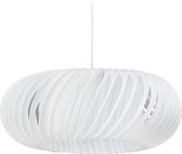 Relaxdays hanglamp modern - lamp - plafondlamp - E27 - woonkamer - wit - L