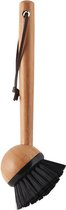 Meraki bamboe afwasborstel - Keukenaccessoires - Bamboe - 22x8cm