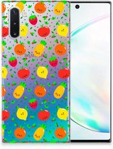 Geschikt voor Samsung Galaxy Note 10 Siliconen Case Fruits