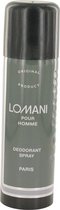 Lomani Pour Homme - Deodorant Spray - 200 ml