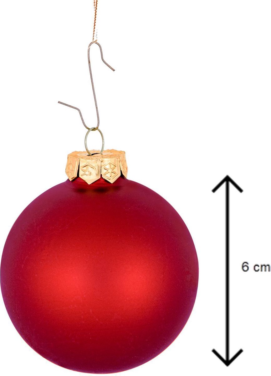 Kerstballen 6cm Box 36 Stuks
