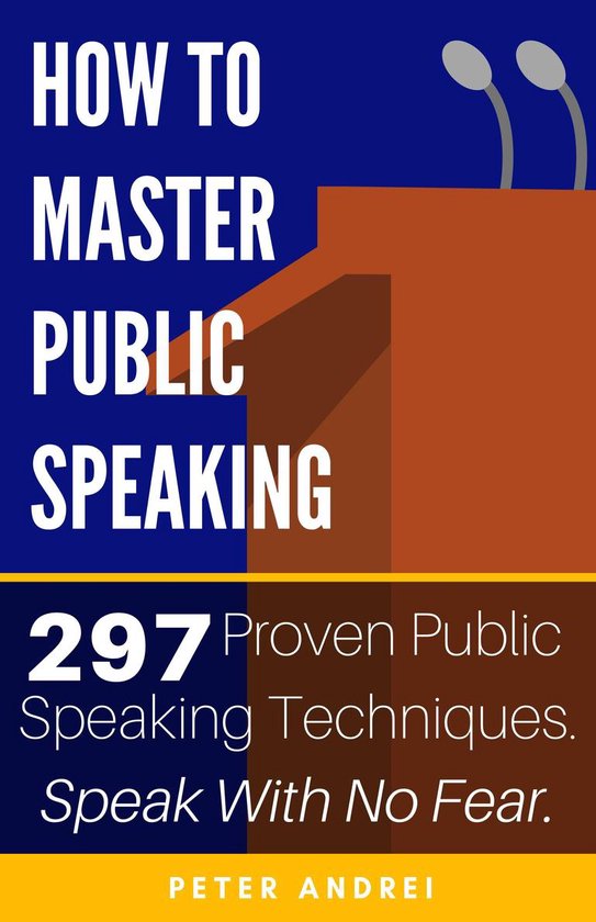 How to Master Public Speaking - cover