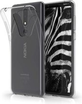 Nokia 3.1 Plus - Silicone Hoesje - Transparant