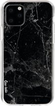 Casetastic Apple iPhone 11 Pro Hoesje - Softcover Hoesje met Design - Black Marble Print