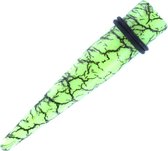 UV Fel Groene Taper - 5MM ©LMPiercings