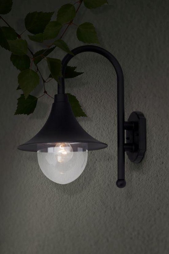 Brilliant BERNA - Buiten wandlamp - Zwart