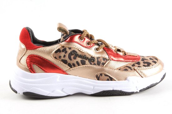 Vingino Meisjes Lage sneakers Vincia - Bruin - Maat 31 | Bestel nu!