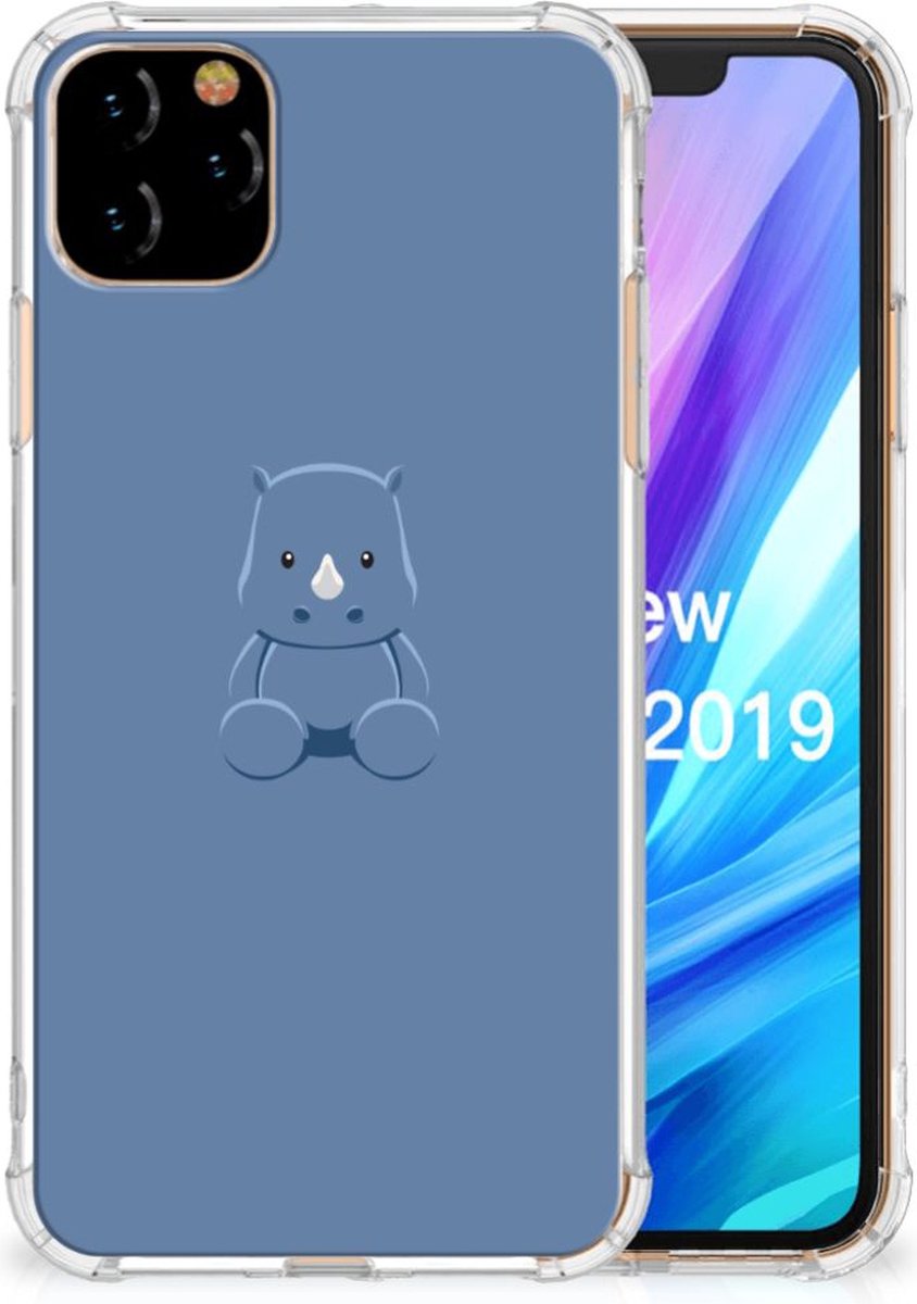 Apple iPhone 11 Pro Max Stevig Bumper Hoesje Baby Rhino