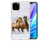 Geschikt voor Apple iPhone 11 Pro Case Anti-shock Paarden