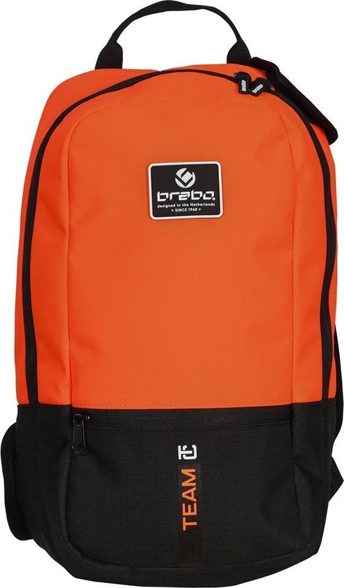 Brabo Backpack Team TC JR Black/Orange Sticktas Unisex - Black/Orange |  bol.com