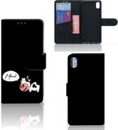 Housse en Cuir Premium Flip Case Portefeuille Etui pour Xiaomi Redmi 7A Portefeuille Vache