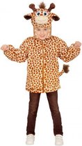 Giraffe verkleed vest voor kinderen 98