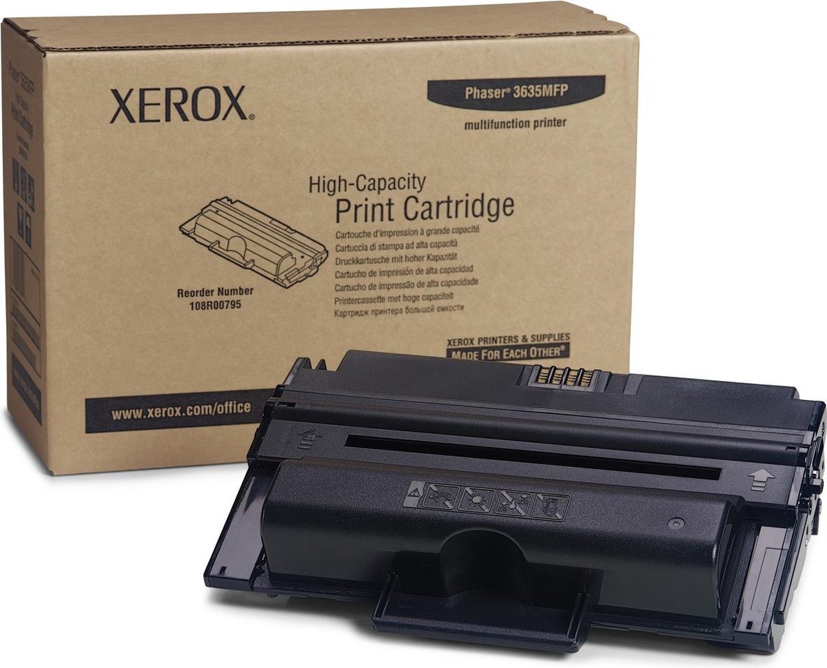 XEROX 108R00795 - Toner Cartridge / Zwart / Hoge Capaciteit