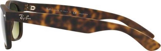 Ray-Ban RB2132 894/76 - New Wayfarer (Classic) - zonnebril - Tortoise / Blauw-Groen Gradiënt - Gepolariseerd - 55mm — afbeelding 3