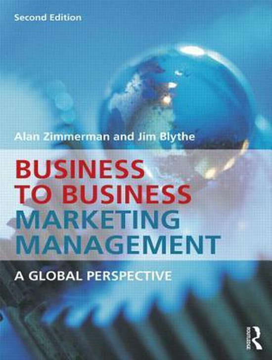 Business to Business Marketing Management - cover
