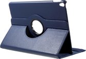 Shop4 - iPad Pro 10.5 (2017) Hoes - Rotatie Case Lychee Donker Blauw