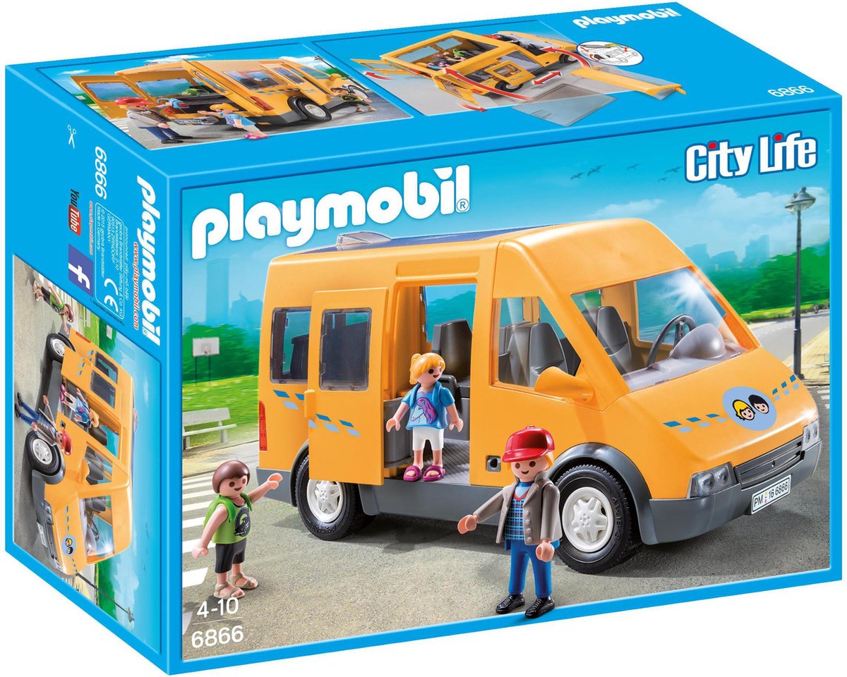 PLAYMOBIL Schoolbusje - 6866
