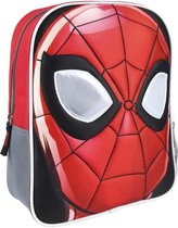 Marvel Spiderman rugtas/rugzak 25 x 31 cm voor jongens - Schooltas/gymtas/reistas voor kinderen