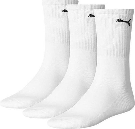 Puma hoog 3 paar sokken wit | bol.com