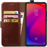 Rosso Element Xiaomi Mi 9T Hoesje Book Cover Bruin