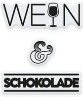 Tonic Studios Ess. Wein & Schokolade (DE) Stamp Set 2201E