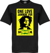 Bob Marley ''One Love Jammin For Jamaica'' T-Shirt - L