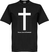 Peace, Love, Football T-shirt - 5XL