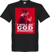 Zlatan God of Manchester T-Shirt - XL